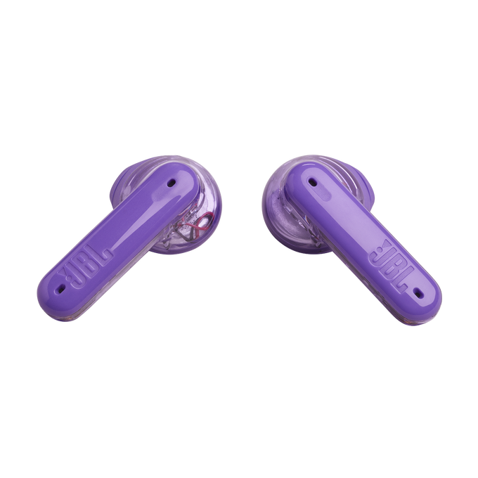 JBL Tune Flex Ghost Edition - Ghost Purple - True wireless Noise Cancelling earbuds - Front image number null